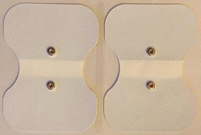 Elettrodi 150 X 110 mm con gel per elettrostimolatore Farmadolor Sport-Elec