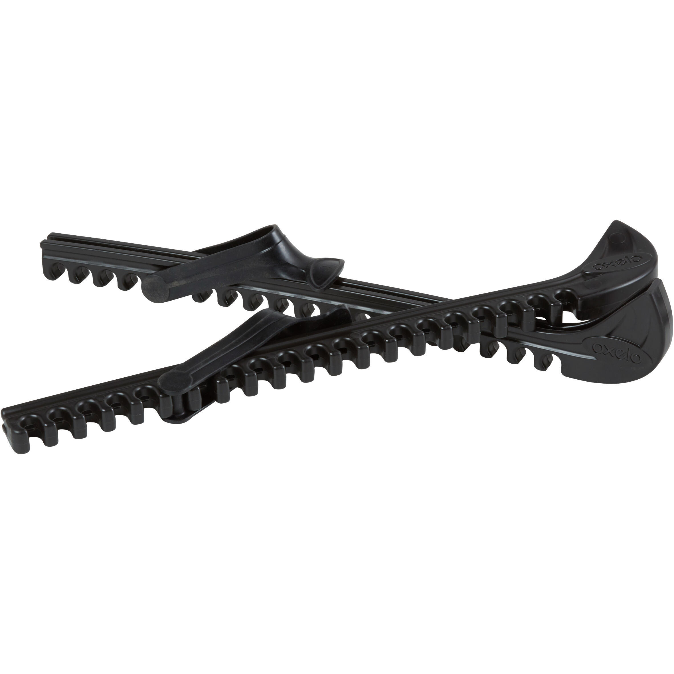 OXELO Tweedehands - Schaatsbeschermers BASIC ZWART - ZEER GOED
