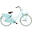 Vélo fille Spirit Omafiets Turquoise 26 pouces
