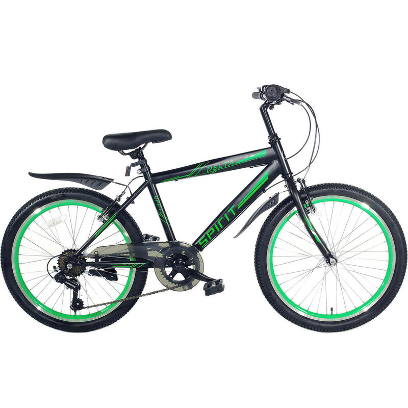 Vélo pour garçons Spirit Delta 6 Speed ​​​​vert 24 pouces