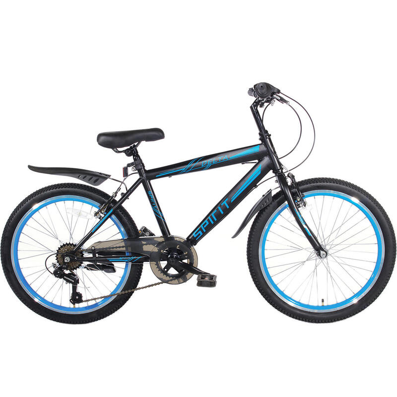 Vélo pour garçons Spirit Delta 6 vitesses bleu 20 pouces