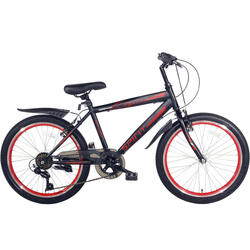 Spirit Delta Kinderfiets Rood 20 Inch Jongensfiets - 6 Versnellingen