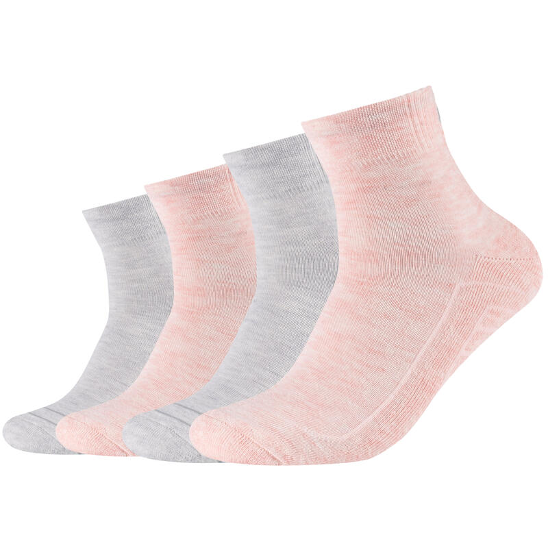 Chaussettes unisexes 2PPK Basic Cushioned Quarter Socks