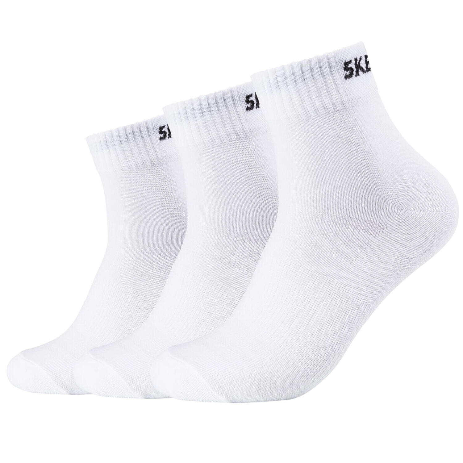 SKECHERS Sportsocken Unisex 3PPK Unisex Mesh Ventilation Quarter Socks