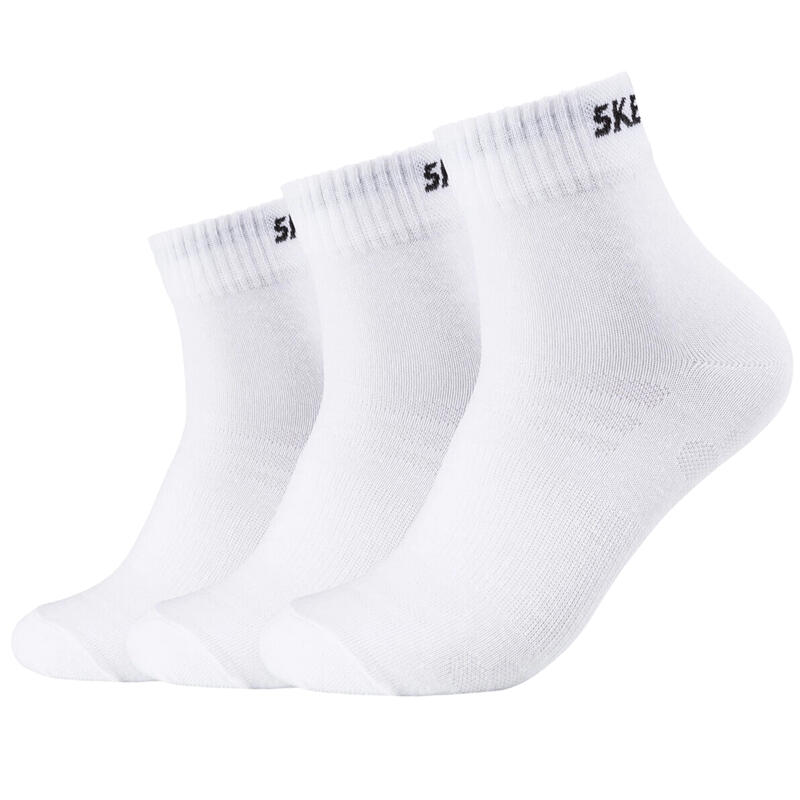 Sokken Unisex 3PPK Unisex Mesh Ventilation Quarter Socks