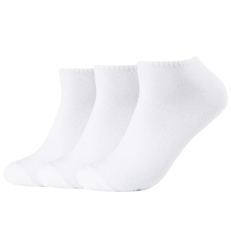 Uniszex zokni, Skechers 3PPK Men Sneaker Socks, fehér