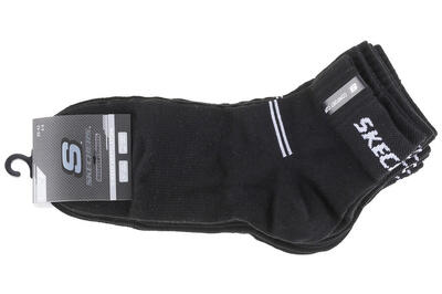 Sokken unisex skechers 5ppk wm mesh ventilation quarter socks