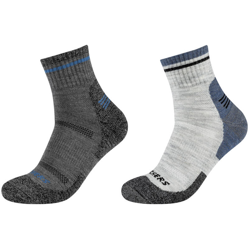 Sokken voor heren 2PPK Men Trail Wool Quarter Socks