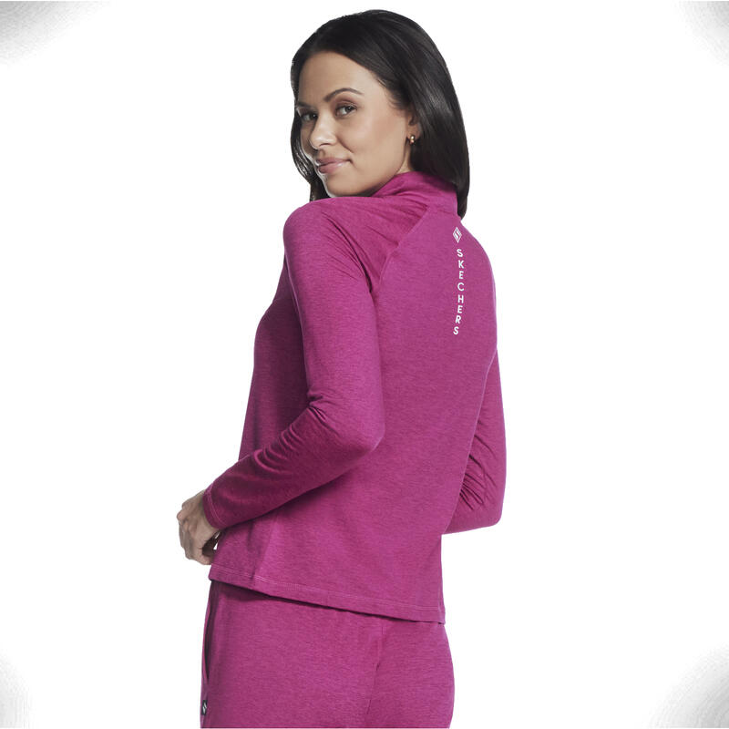 Sweatshirt voor vrouwen Skechers Ultra Go Lite Full Zip Hoodie