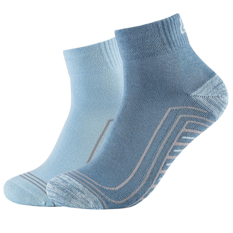 Uniszex zokni, Skechers 2PPK Basic Cushioned Socks, kék