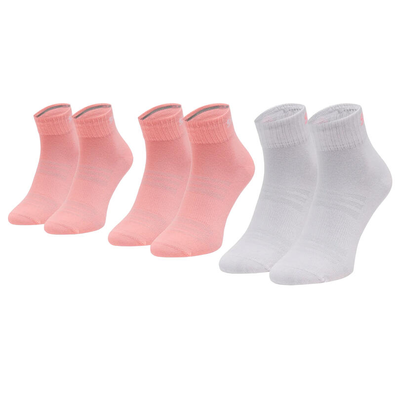 Uniszex zokni, Skechers 3PPK Wm Mesh Ventilation Quarter Socks, sokszínű