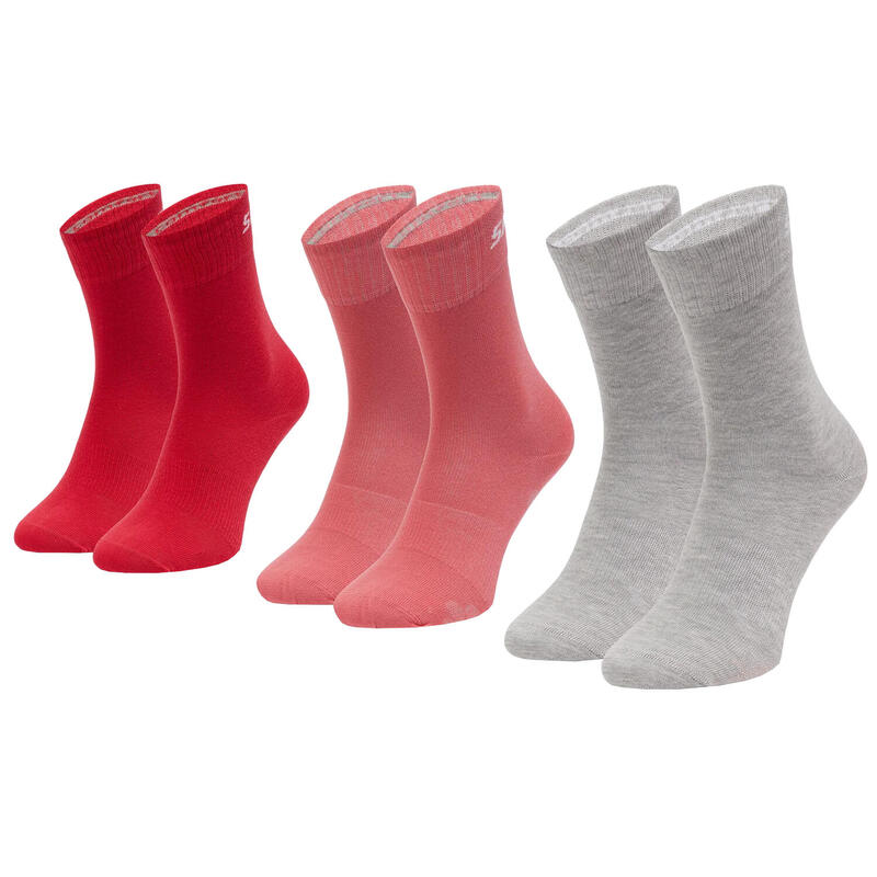 Uniszex zokni, Skechers 3PPK Mesh Ventilation Socks, sokszínű