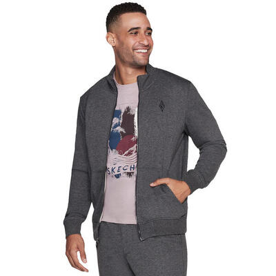 Sweatshirt voor heren skechers the hoodless hoodie