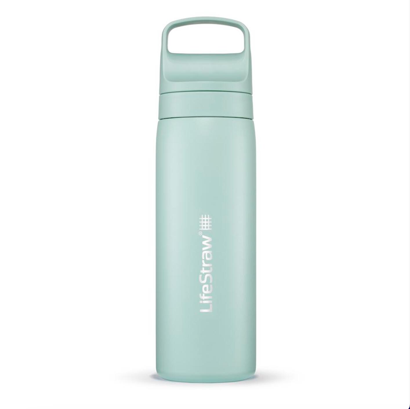 LIFESTRAW Lifestraw GO 2.0 Stalen Waterfles met filter 500ml Mint