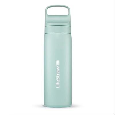 Lifestraw go 2.0 stalen waterfles met filter 500ml mint