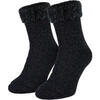 Chaussettes thermiques 'fleecy' | Homme | Taille unique | Anthracite