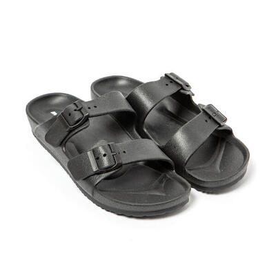 Sandali unisex Brasileras Verde Militare con suola in gomma