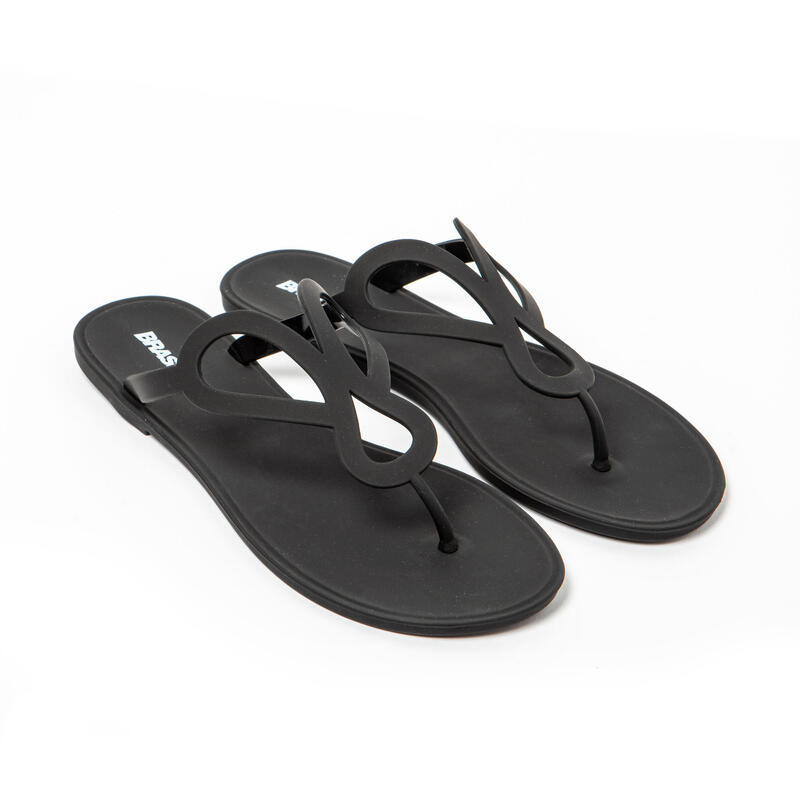 Sandalen Strand Vrouwen Brasileras Zwart antislip rubberen zolen