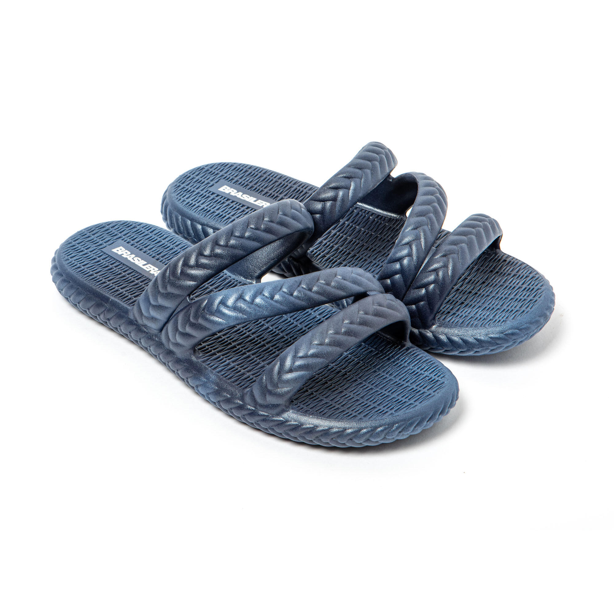Brasileras - Sandales Brasileras Bleu Marine Femme Semelle En Gomme - Tongs - Bleu - 39 - Decathlon