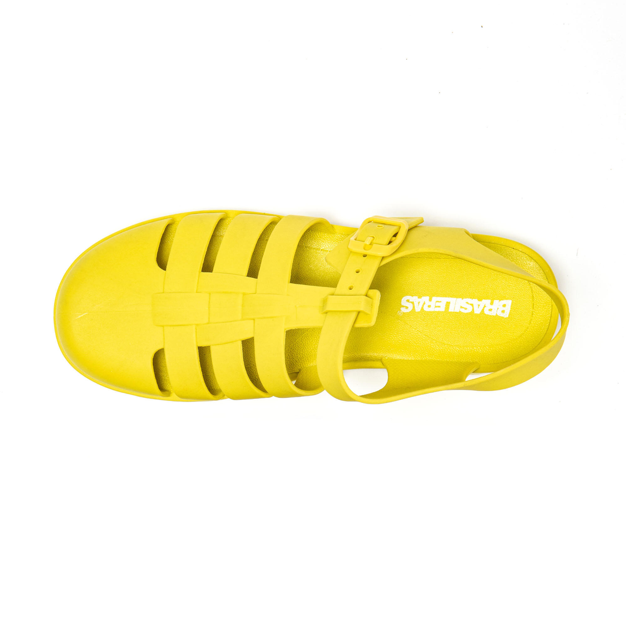 Sandales femme Brasileras Jaune Semelles en gomme 5/7
