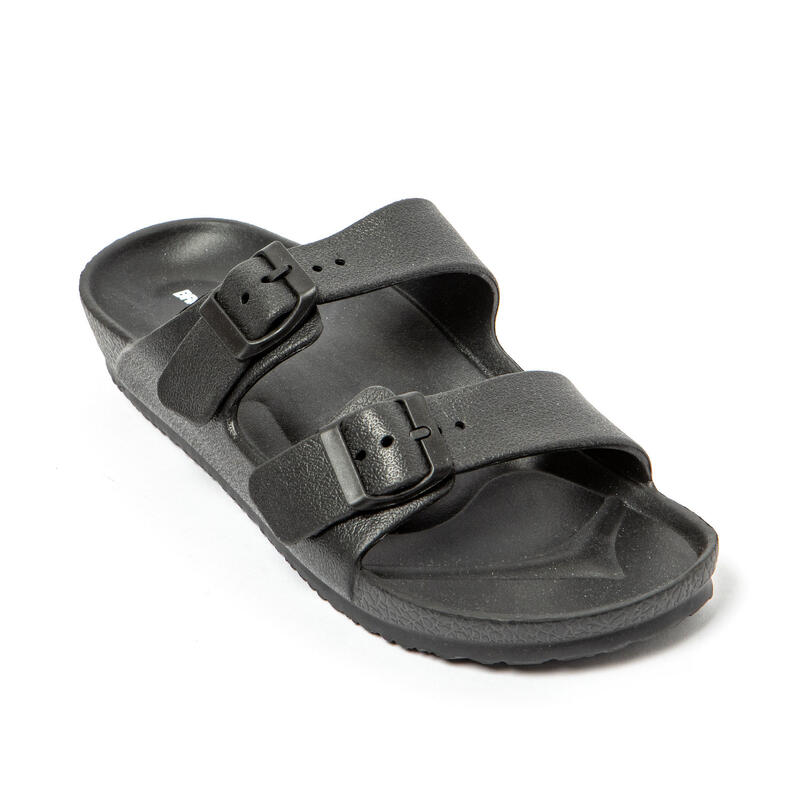 Sandalias Unisex Brasileras Negro suela goma antideslizante