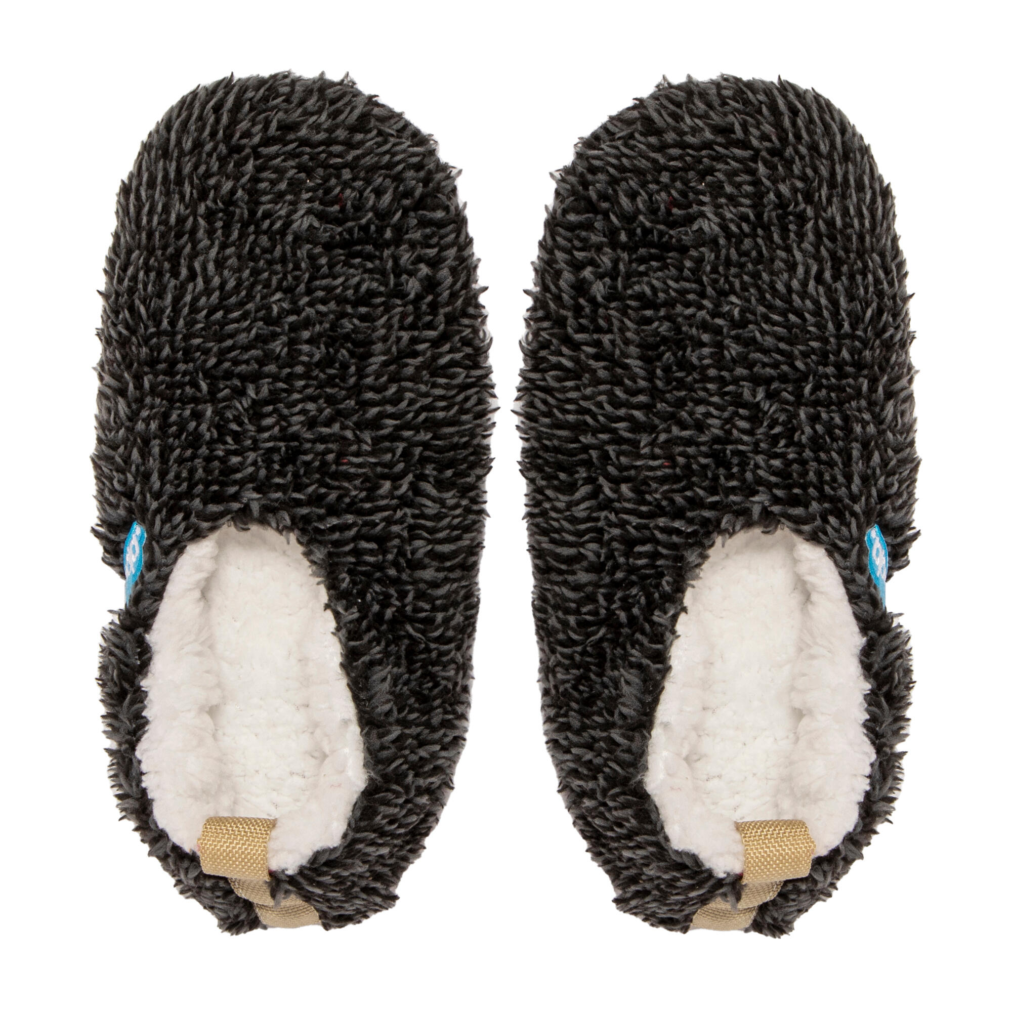 Pantuflas Nuvola negro Acolchadas Con Suela textil 7/7