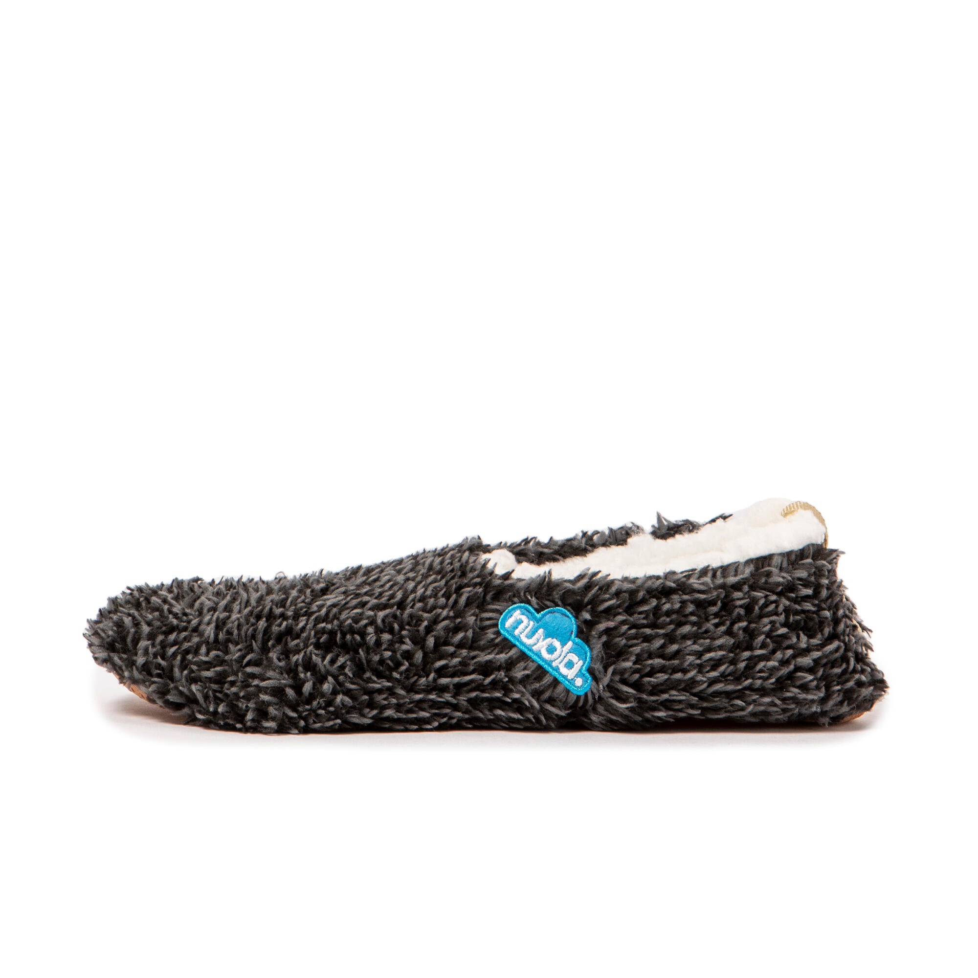 Pantuflas Nuvola negro Acolchadas Con Suela textil 4/7