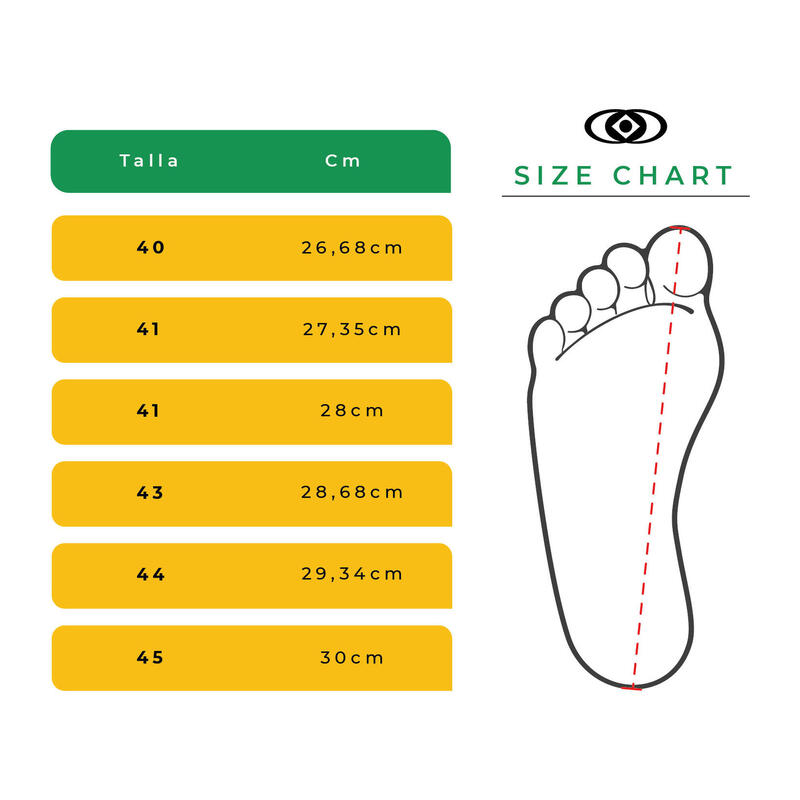 Teenslippers Heren Zwembad Brasileras Zwarte rubberen zool