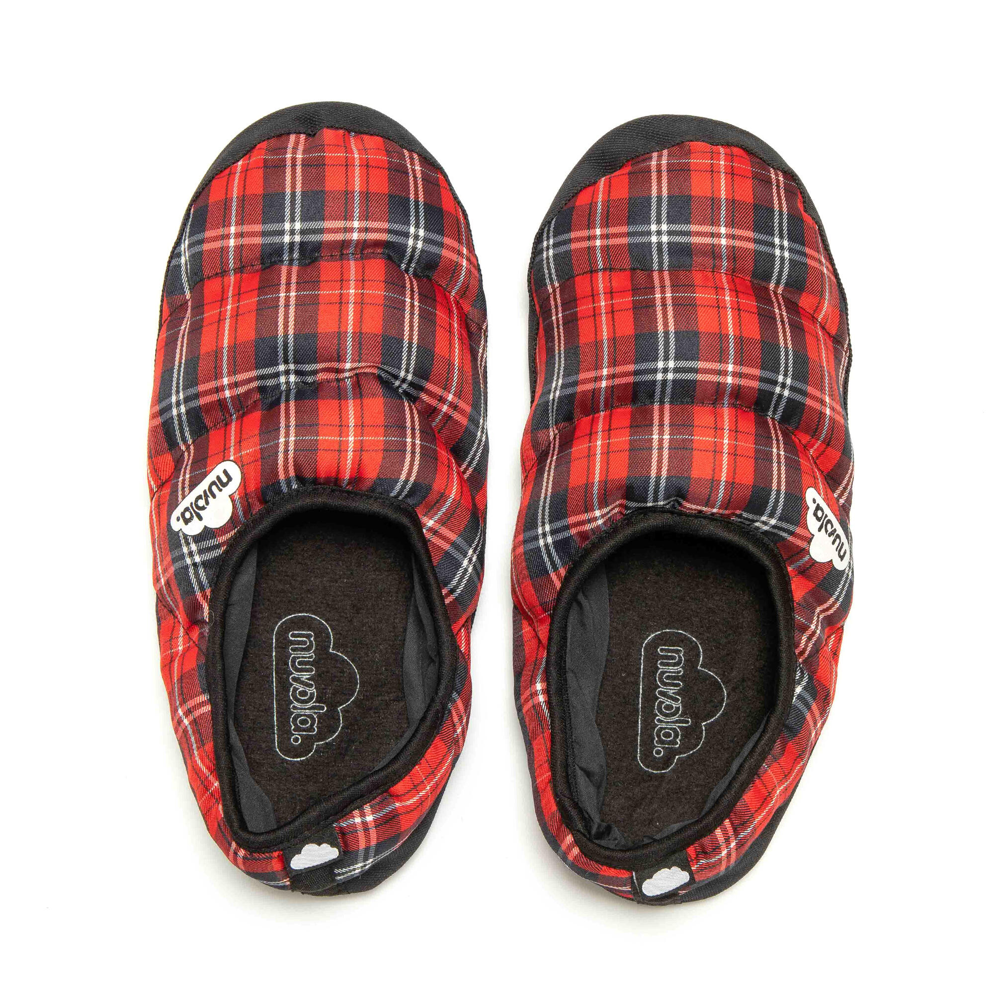 Chaussons unisex Nuvola rouge Semelles en gomme 7/7