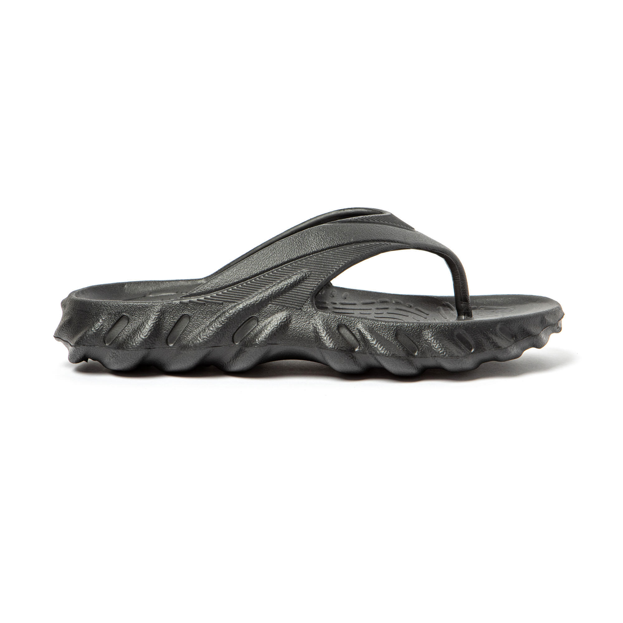 Tongs homme Piscine Brasileras Noir semelles en gomme 3/7