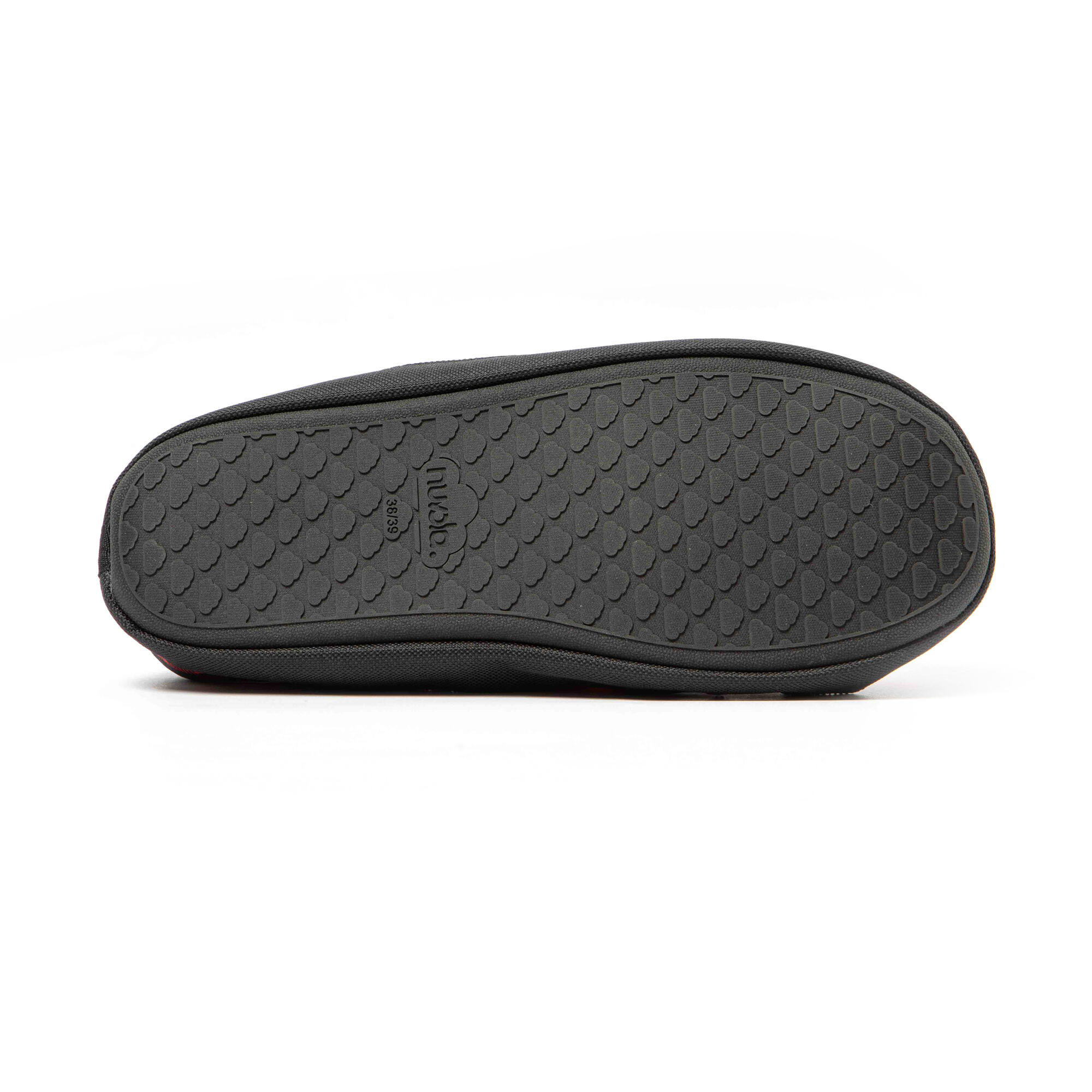 Chaussons unisex Nuvola rouge Semelles en gomme 5/7