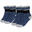 Chaussettes thermiques 'fleecy' | 2 paires | Enfant | Bleu