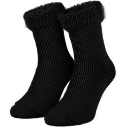 Chaussettes thermiques 'fleecy' | Homme | Taille unique | Noir