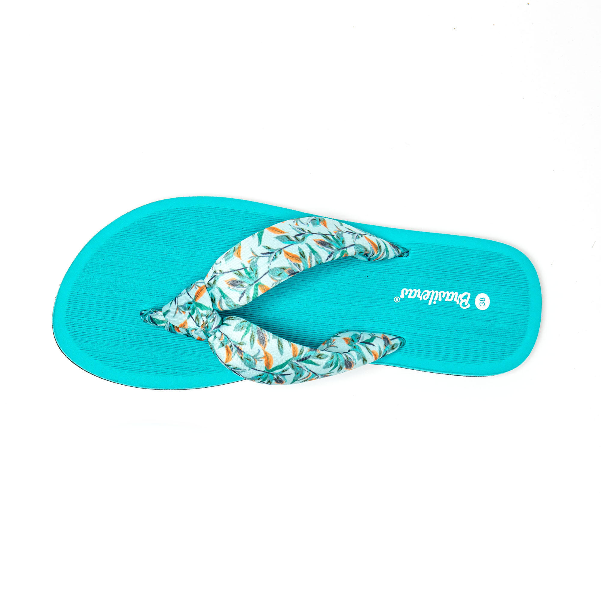 Tongs Brasileras Turquoise Femme Semelle en gomme 5/7