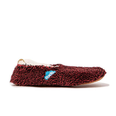 Pantoffels nuvola zwart gevoerd met textielen zool