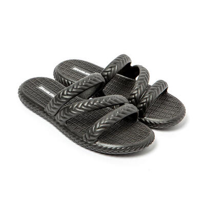 Brasileras teenslippers vrouwen marineblauw rubberen zool