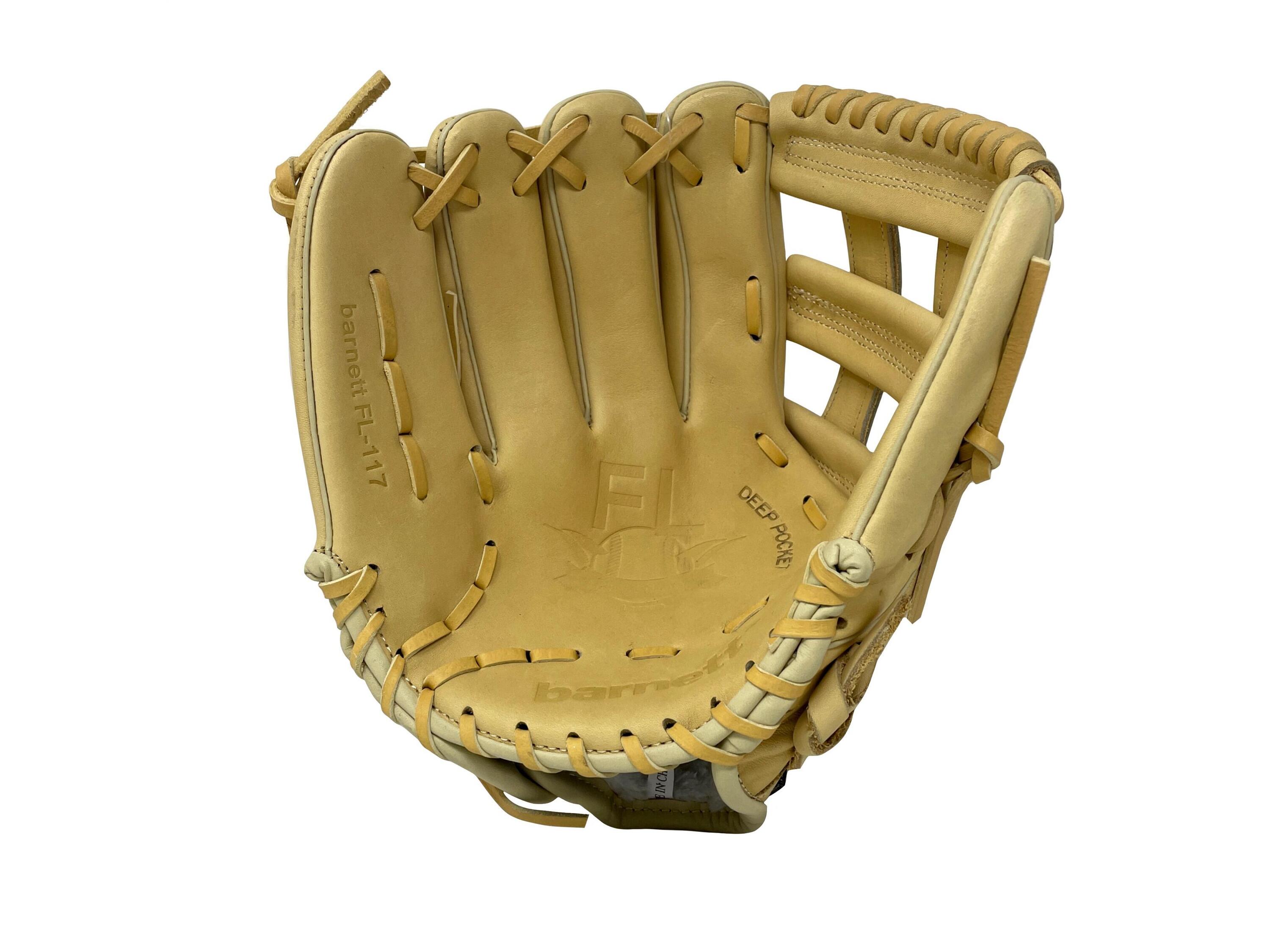 Guante de béisbol FL-117 de cuero de alta calidad 4/7