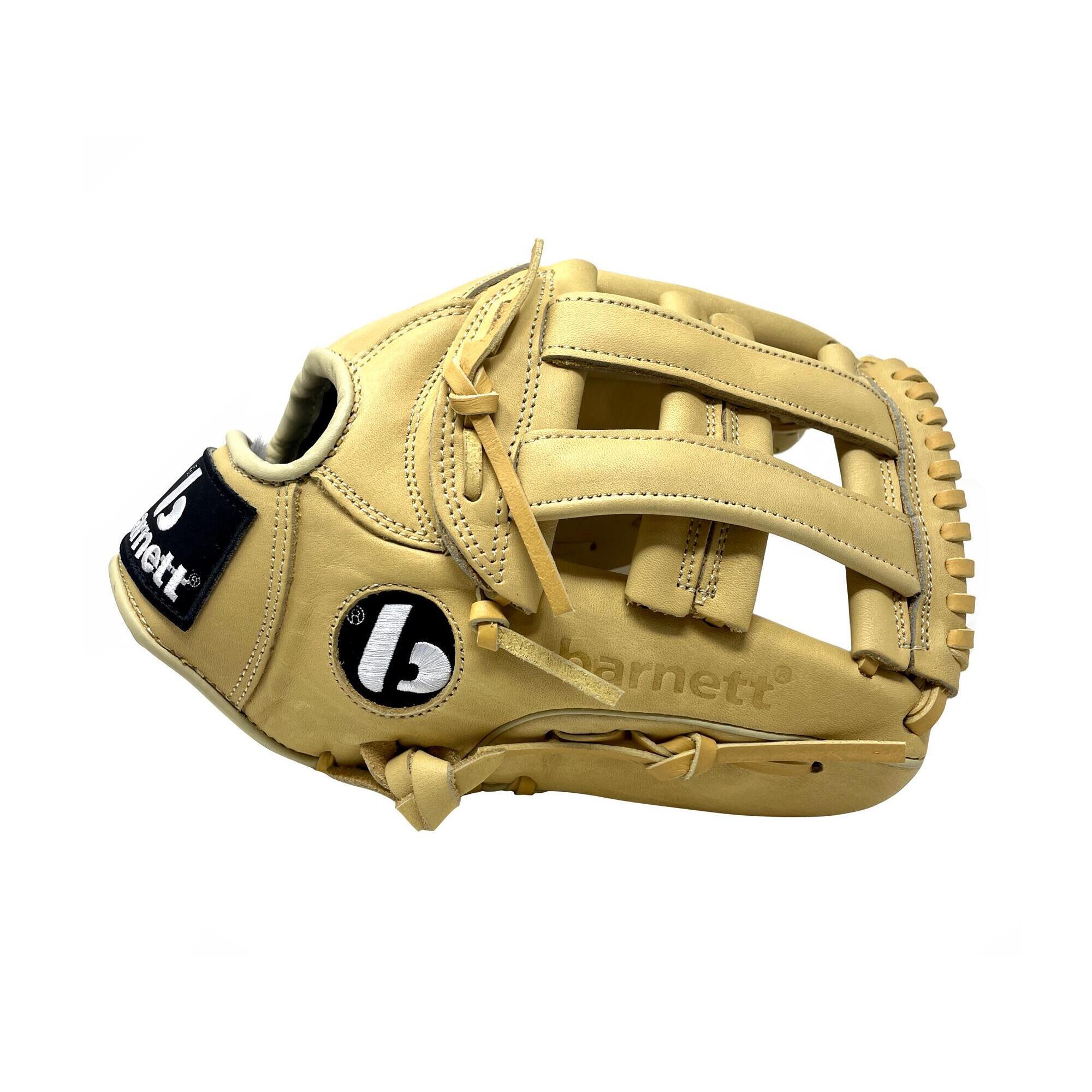 Barnett - Fl-117 Gant De Baseball Et Softball Cuir Haute Qualité Infield/fastpitch 11.7" B - Gant De Baseball - Beige - 11,75 - Decathlon