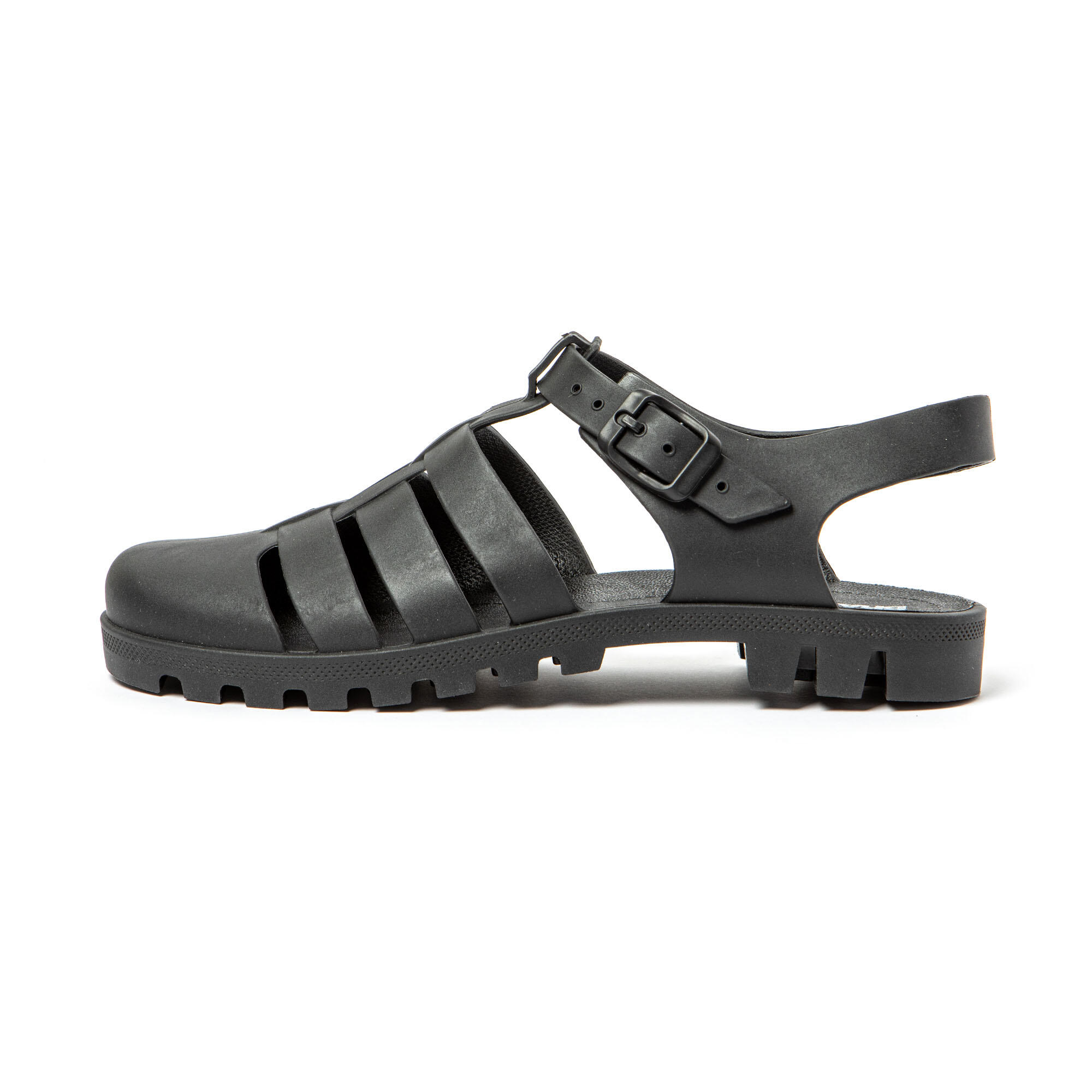 Sandalen Strand Vrouwen Zwart Brasileras rubberzool 4/7