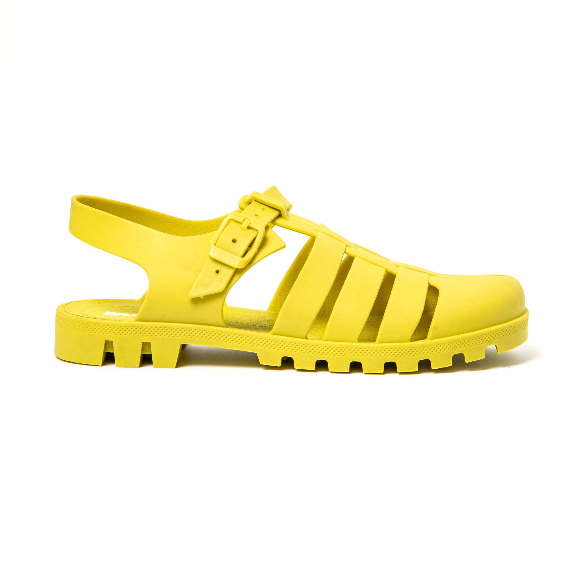 Sandales femme Brasileras Jaune Semelles en gomme 3/7