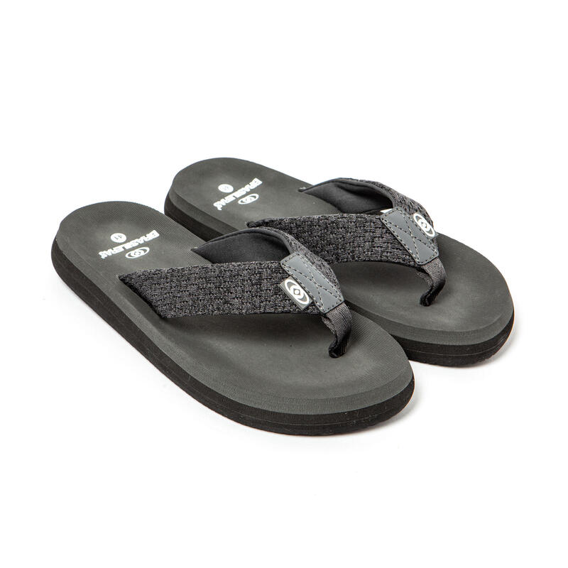 Chanclas dedo Hombre Brasileras Gris suela goma antideslizante