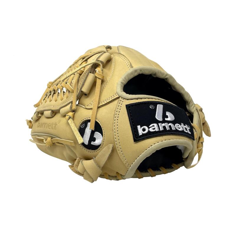 Rękawice baseballowe skórzane FL-125 REG beżowe, praworęczne