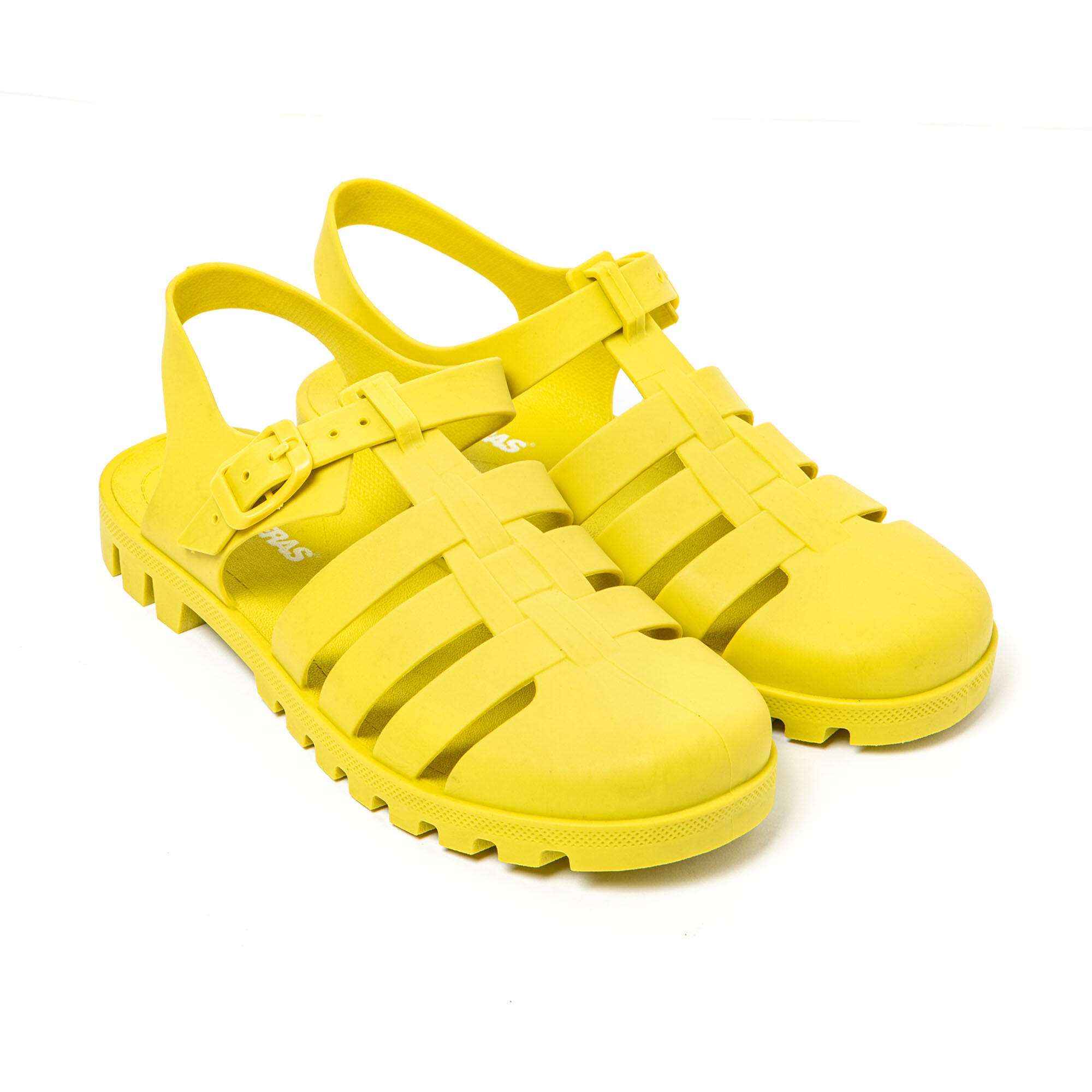 Brasileras - Sandales Femmes Brasileras Jaune Semelles En Gomme - Sandales - Jaune - 37 - Decathlon