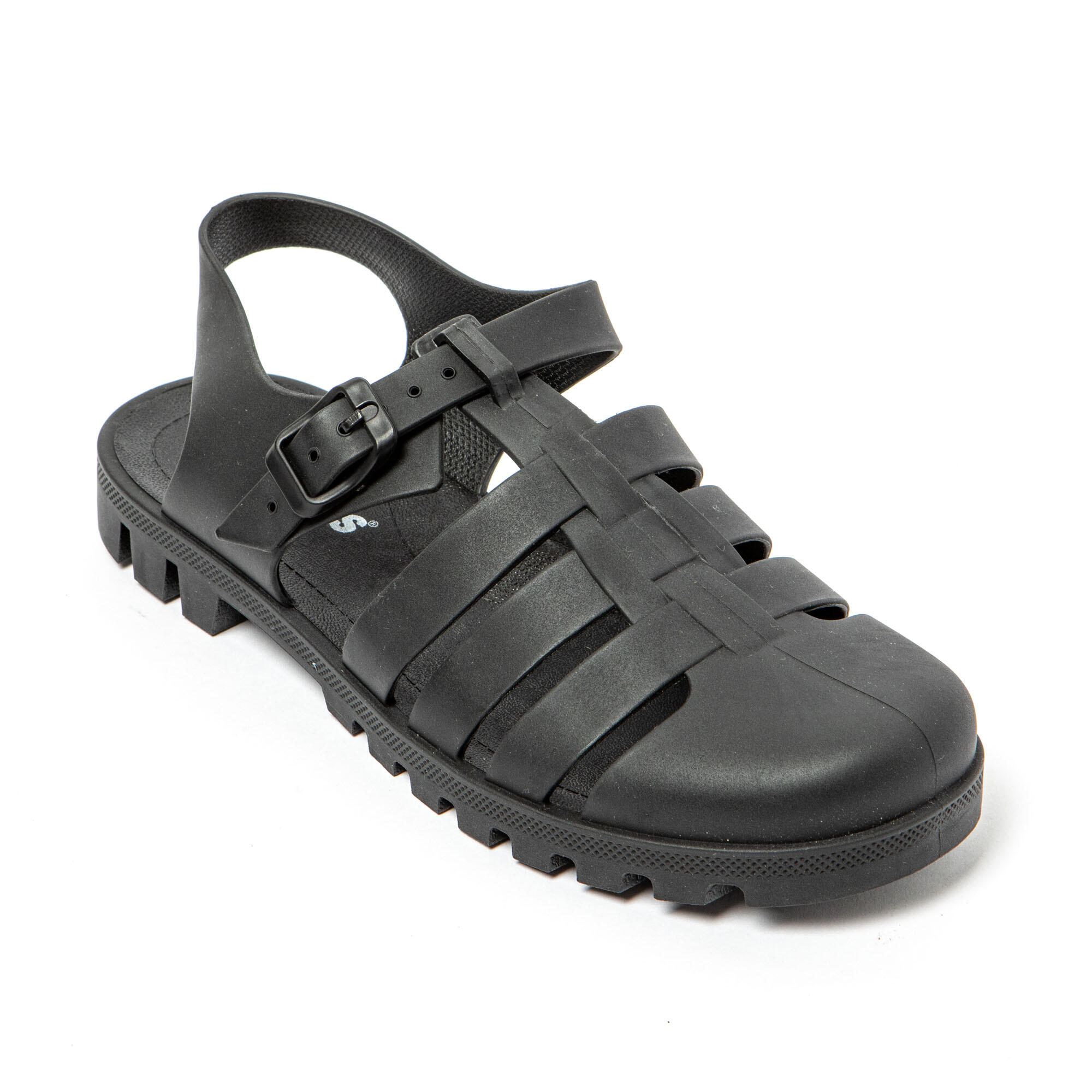 Sandalen Strand Vrouwen Zwart Brasileras rubberzool 2/7