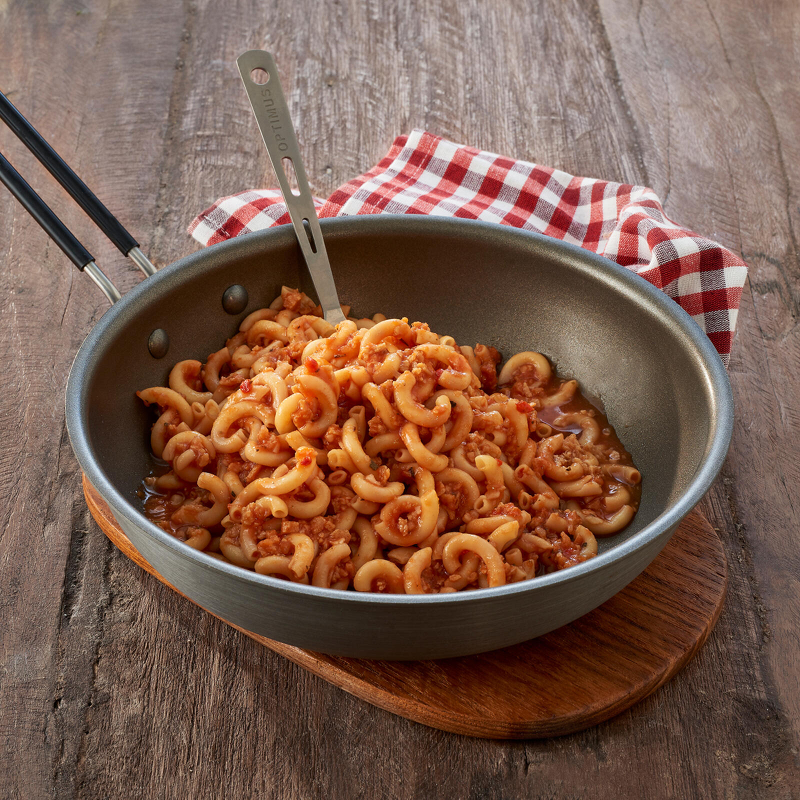 Nourriture pour le trekking Pâtes Bolognaises Repas Végétarien 2/4