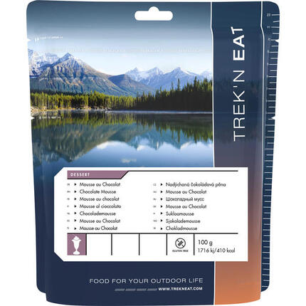 Trekkingnahrung Mousse au Chocolat Outdoornahrung Not Ration Outdoor Mahlzeit