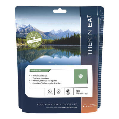 Trekkingnahrung Gemüse Jambalaya Vegetarisch Outdoornahrung Outdoor Mahlzeit