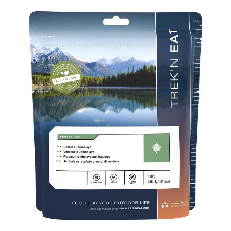 Alimentos liofilizados Trek'n Eat Vegetal Jambalaya Exclusivo Online      16,99€  Preço por quantidade 94,39€kg TREK'N EAT Alimentos liofilizados Trek'n Eat Vegetal JambalayaVendido e expedido por: Sportano EU  
