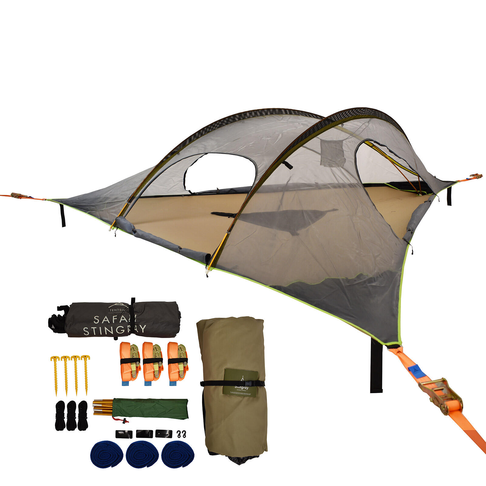 Tenda volante ad albero Safari Stingray 3.0 Trekking amaca outdoor 2-3 persone 3/7