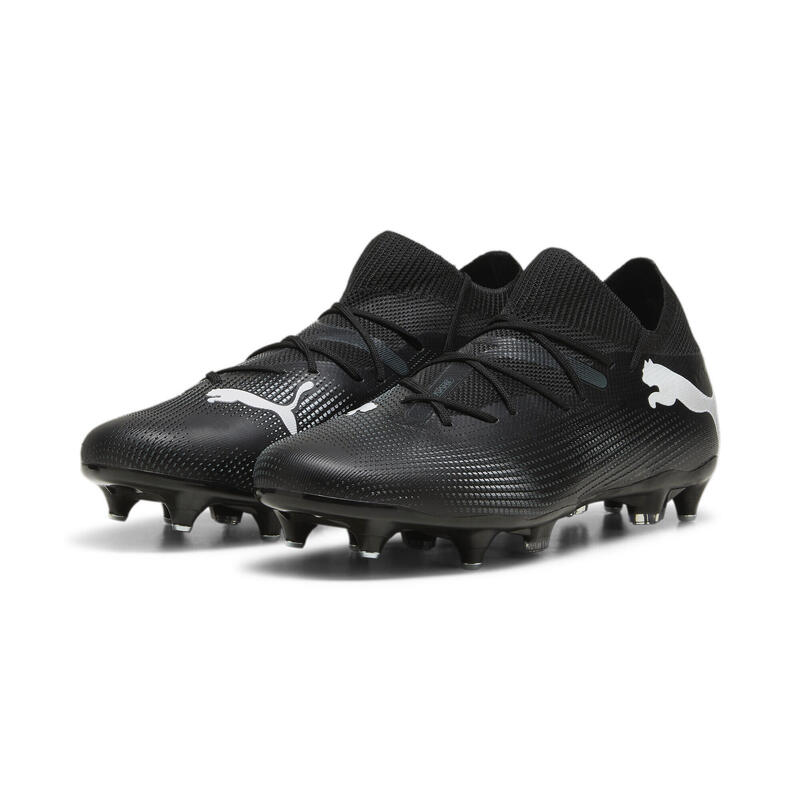 FUTURE 7 MATCH MxSG Fußballschuhe Herren PUMA Black White